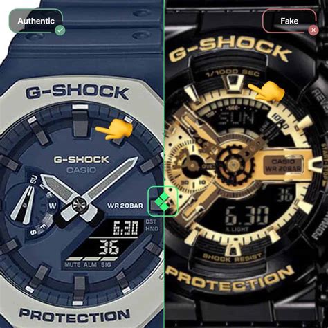 real g shock watches vs fake|g shock watch original.